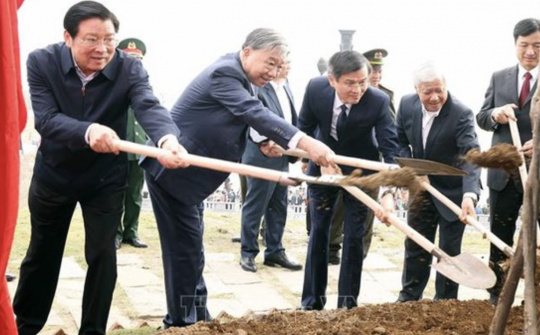 Tổng Bí thư Tô Lâm dự lễ phát động 'Tết trồng cây đời đời nhớ ơn Bác Hồ'