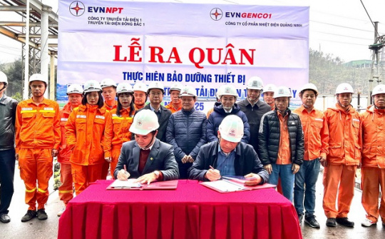 Nhiệt điện Quảng Ninh và Truyền tải điện Đông Bắc 1 ký kết quy chế phối hợp vận hành an toàn