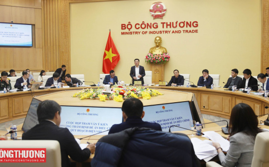 Bộ Công Thương tham vấn ý kiến Hội đồng thẩm định đề án Điều chỉnh Quy hoạch điện VIII