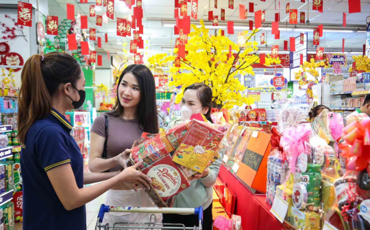 Tổng mức bán lẻ hàng hóa và doanh thu dịch vụ tiêu dùng tháng 01/2025 đạt 573,3 nghìn tỷ đồng