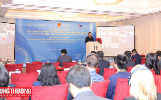 Bộ Công Thương tiếp tục tổ chức tham vấn về Đề án điều chỉnh Quy hoạch điện VIII