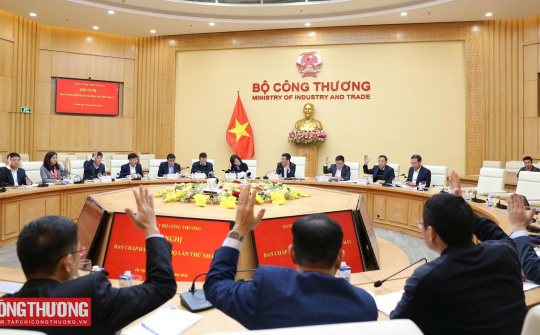 Hội nghị Ban Chấp hành Đảng bộ Bộ Công Thương lần thứ nhất: Kiện toàn Ban Chấp hành, Ban Thường vụ Đảng ủy nhiệm kỳ 2020 - 2025