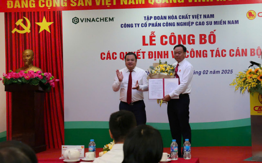 Cao su Miền Nam bổ nhiệm Bí thư Đảng ủy, Tổng Giám đốc công ty