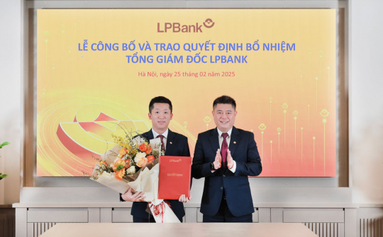 Ngân hàng Lộc Phát Việt Nam bổ nhiệm ông Vũ Quốc Khánh làm Tổng Giám đốc