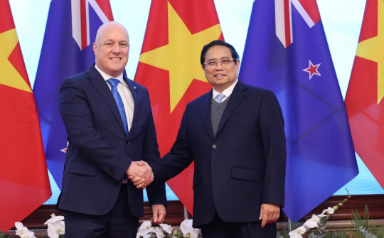Tuyên bố chung về việc nâng cấp quan hệ Việt Nam - New Zealand lên Đối tác Chiến lược Toàn diện
