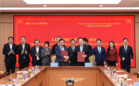 Chính thức chuyển giao 18 tập đoàn, tổng công ty nhà nước về Bộ Tài chính