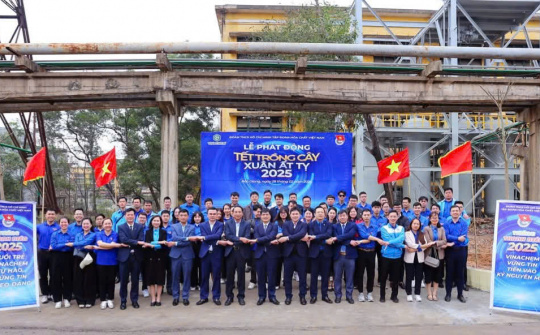 Tuổi trẻ Vinachem: Khởi động Tháng Thanh niên và phát động Tết trồng cây Xuân Ất Tỵ
