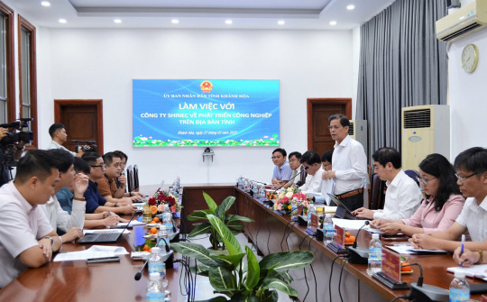 Liên danh Shinec và SSI đề xuất đầu tư 9.300 tỷ đồng triển khai dự án hạ tầng công nghiệp tại Khánh Hòa
