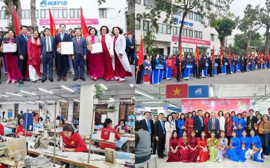 May 10: Tưng bừng khai xuân bắt tay ngay vào sản xuất, giao những đơn hàng xuất khẩu đầu tiên sau Tết Ất Tỵ