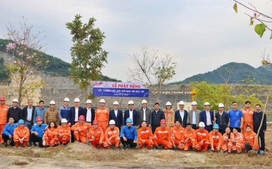 Thủy điện Trung Sơn hưởng ứng Tết trồng cây Xuân Ất Tỵ năm 2025