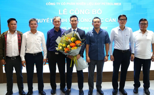 Petrolimex Aviation công bố Quyết định bổ nhiệm Phó Tổng Giám đốc Công ty