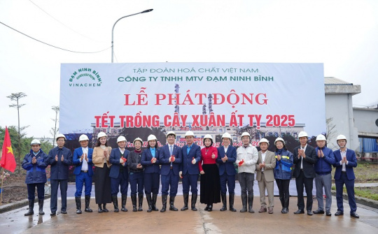 Đạm Ninh Bình phát động “Tết trồng cây đời đời nhớ ơn Bác Hồ” Xuân Ất Tỵ 2025