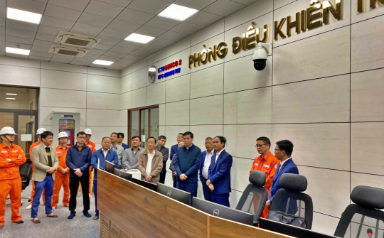 Bí thư Tỉnh ủy Quảng Trị đến thăm làm việc tại Thủy điện Quảng Trị