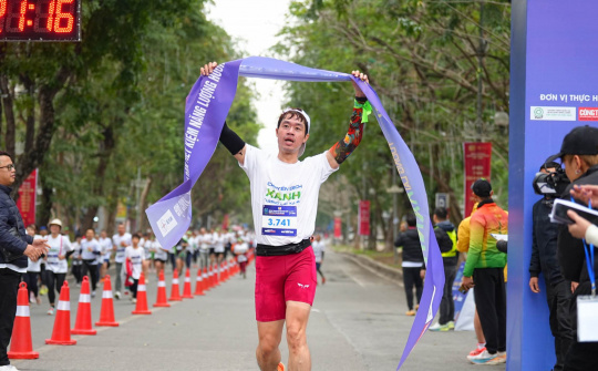 Các runners trong và ngoài ngành Công Thương lan tỏa thông điệp "Chuyển dịch xanh - Tương lai xanh"
