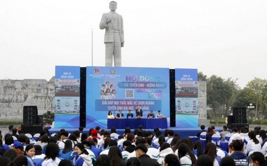 EPU tham gia ngày hội tư vấn Tuyển sinh - Hướng nghiệp tại Bắc Ninh