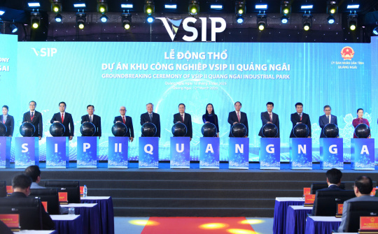 Phát triển Khu công nghiệp VSIP II Quảng Ngãi theo hướng thông minh, hiện đại và bền vững