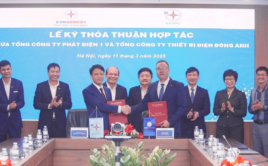 EVNGENCO1 và EEMC ký Thỏa thuận hợp tác giám sát vận hành, xử lý sự cố các máy biến áp