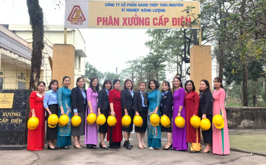 Nữ CNVCLĐ Công ty CP Gang Thép Thái Nguyên: Khỏe - đẹp, giỏi giang và nhân hậu