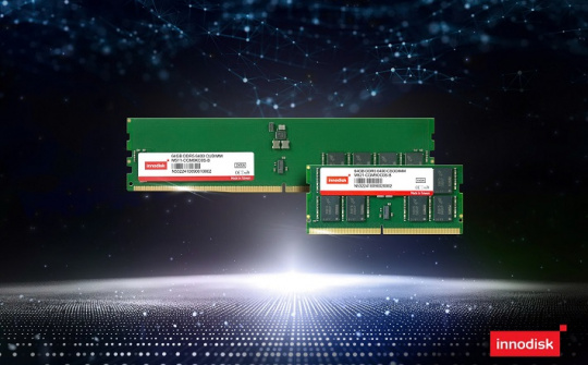 Innodisk ra mắt bộ nhớ DRAM DDR5 6400 với dung lượng 64GB