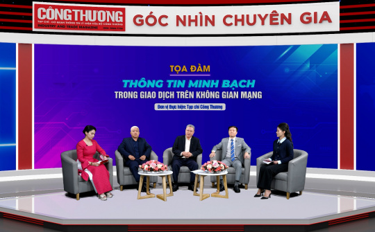 Thông tin minh bạch trong giao dịch trên không gian mạng