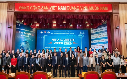 Tuần nghề nghiệp và việc làm -  NEU Career Week 2025: Nguồn nhân lực thích ứng với trí tuệ nhân tạo