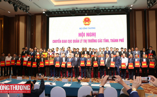 Địa phương chủ động tiếp nhận, tiếp tục duy trì hoạt động của lực lượng quản lý thị trường hiệu lực, hiệu quả