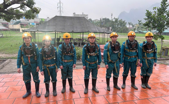 Than Thống Nhất tích cực tham gia tập huấn cấp cứu mỏ năm 2025