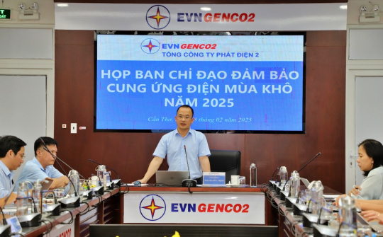 Tổng Công ty Phát điện 2 tập trung nguồn lực cho cao điểm mùa khô 2025