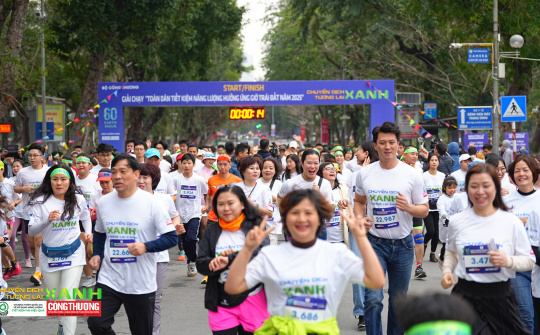 Hướng dẫn tham gia Giải chạy trực tuyến "Toàn dân tiết kiệm năng lượng hưởng ứng Giờ Trái đất năm 2025"