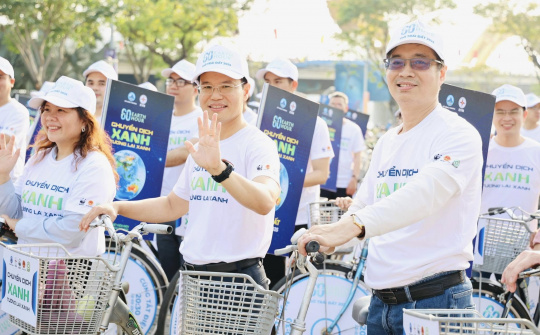 Giờ Trái đất 2025 - Sôi nổi các hoạt động lan toả thông điệp xanh