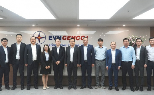 EVNGENCO1 tăng cường hợp tác với DEC International về lĩnh vực năng lượng