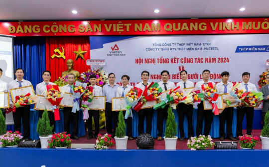 Công ty TNHH MTV Thép Miền Nam – VNSTEELtổ chức hội nghị Người lao động 2025