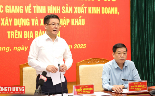 Bộ trưởng Nguyễn Hồng Diên: Bắc Giang có thể đạt được mục tiêu tăng trưởng kinh tế 13,6%