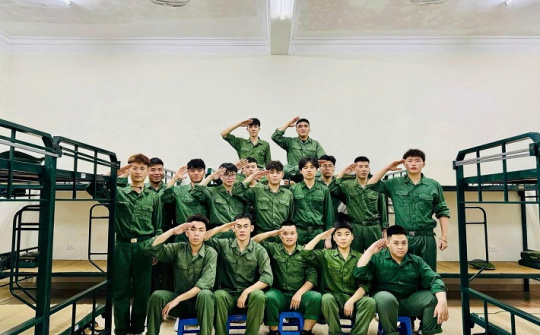 Đại học Công nghiệp Việt - Hung đẩy mạnh đào tạo quốc phòng, an ninh cho sinh viên