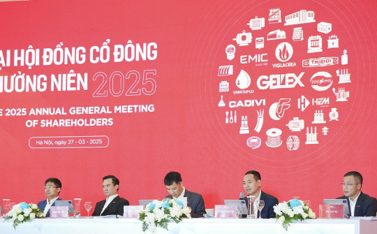 Tập đoàn GELEX (GEX): Lãi quý 1 ước tăng 58%, lên kế hoạch làm KCN Dầu khí Long Sơn