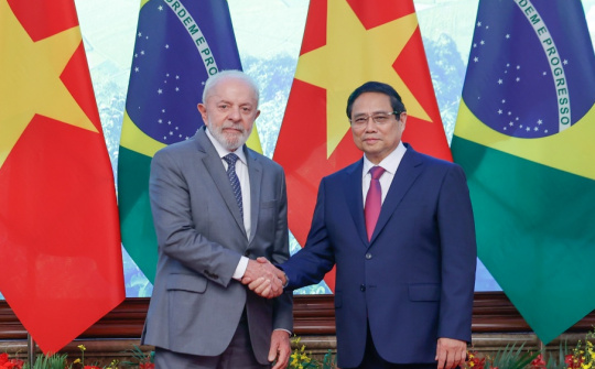 Việt Nam - Brazil: Đưa thương mại song phương lên 15 tỷ USD vào năm 2030