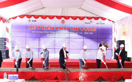 Đường dây 500kV Lào Cai - Vĩnh Yên: Chính thức triển khai thi công đoạn tuyến qua Phú Thọ