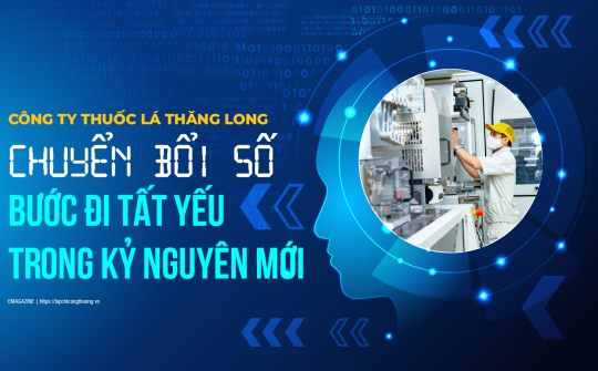 [eMagazine] Công ty Thuốc lá Thăng Long: Chuyển đổi số - Bước đi tất yếu trong kỷ nguyên mới