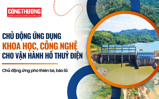 Chủ động ứng dụng khoa học, công nghệ cho vận hành hồ thủy điện, chủ động ứng phó thiên tai, bão lũ