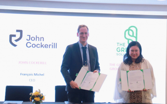 Doanh nghiệp Bỉ cung cấp thiết bị điện phân cho dự án hydrogen và amoniac xanh tại Việt Nam