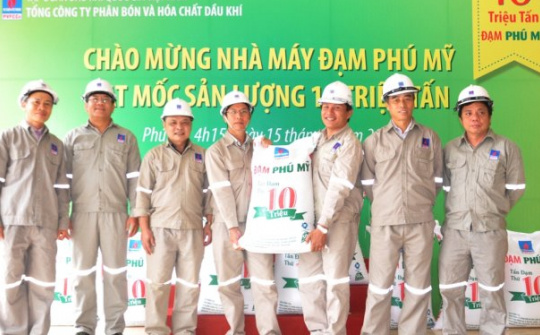 Phú Mỹ (HOSE: DPM) chia cổ tức 15% tiền mặt và 73,7% cổ phiếu mới trong năm nay