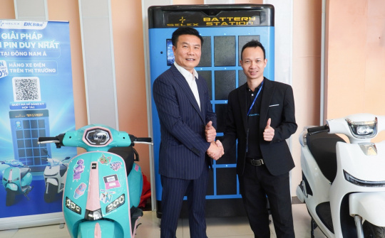 Selex Motors và Dk Bike hợp tác thúc đẩy giải pháp năng lượng đổi pin và phát triển hệ sinh thái xe điện tại Việt Nam
