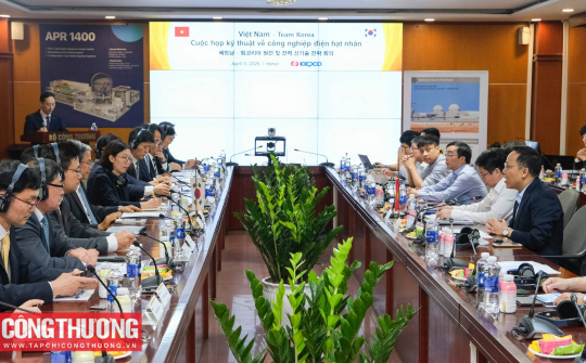 Việt Nam - Hàn Quốc trao đổi giải pháp kỹ thuật trong triển khai dự án điện hạt nhân
