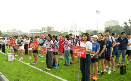 VEAM tổ chức Hội thao chào mừng 35 năm thành lập Tổng công ty