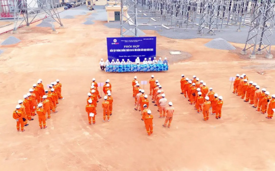 Công ty Truyền tải điện 1: diễn tập phòng chống thiên tai, tìm kiếm cứu nạn