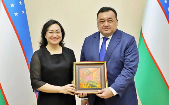 Việt Nam - Uzbekistan thúc đẩy hợp tác kinh tế, thương mại lên tầm cao mới