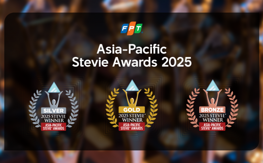 04 giải pháp công nghệ của Tập đoàn FPT được vinh danh tại Giải thưởng Stevie Châu Á - Thái Bình Dương 2025