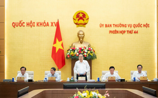 Ủy ban Thường vụ Quốc hội ban hành nghị quyết về sắp xếp đơn vị hành chính