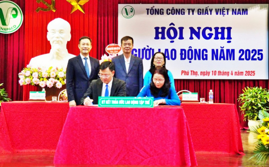 Tổng Công ty Giấy Việt Nam quyết tâm hoàn thành các nhiệm vụ được giao