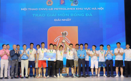 Petrolimex bế mạc Hội thao chào mừng 70 năm Ngày thành lập tại khu vực Hà Nội